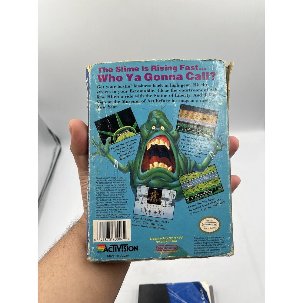 Ghostbusters II 2 - Nintendo NES - Complete - Tested - Authentic - Picture 9 of 15